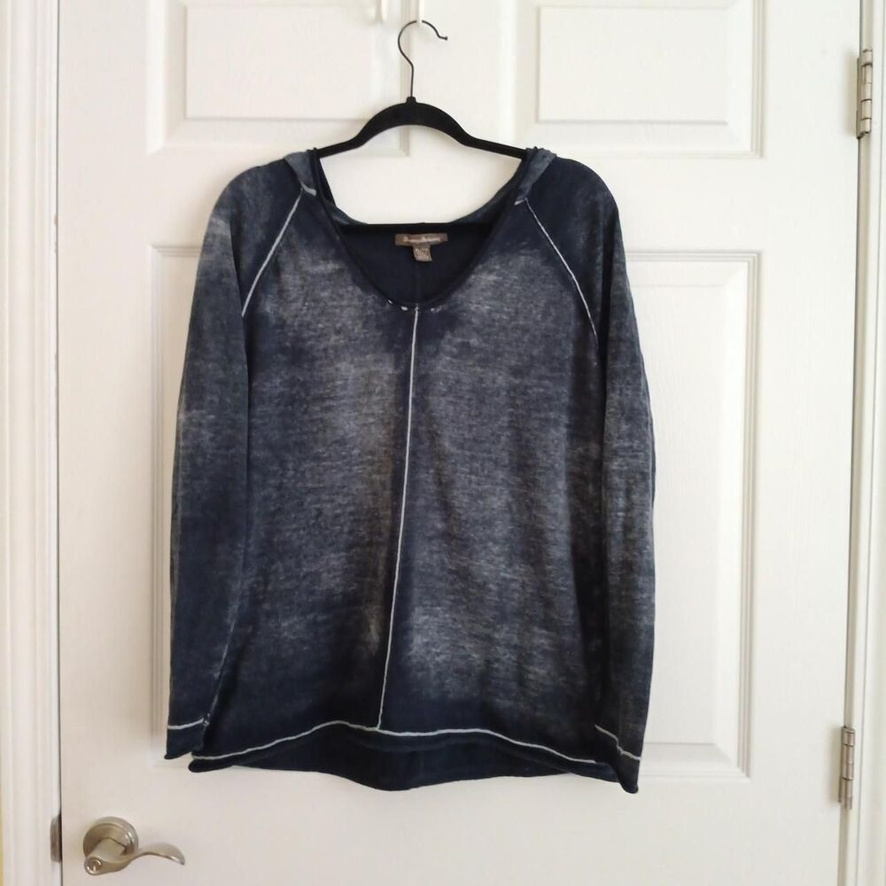 Tommy Bahama women's lightweight Indigo hoodie sweater XL